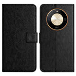 For Honor X50 Litchi Texture Wallet Leather Flip Cover Anti-Scratch Shell Stand Cell Phone Case
