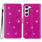 For Samsung Galaxy S23 Full Protection Glittery PU Leather Case Folio Flip Wallet Stand Phone Cover