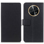 For Huawei nova Y91 4G / Enjoy 60X Textured Phone Cover PU Leather Wallet Stand Case