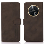 KHAZNEH For Huawei nova Y91 4G / Enjoy 60X Anti-drop Phone Cover Textured PU Leather Wallet Stand Case