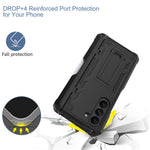 GW30 Kickstand Phone Case for Samsung Galaxy Z Fold5 5G Hard PC Protective Cover with Pencil Slot