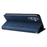For Samsung Galaxy F34 5G / M34 5G Leather Wallet Cases Skin Touch Phone Cover Stand with Strap