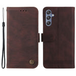 For Samsung Galaxy F34 5G / M34 5G Leather Wallet Cases Skin Touch Phone Cover Stand with Strap