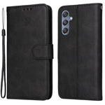 For Samsung Galaxy F34 5G / M34 5G Shockproof Phone Shell Calf Texture PU Leather Wallet Stand Cover