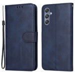 For Samsung Galaxy F34 5G / M34 5G Shockproof Phone Shell Calf Texture PU Leather Wallet Stand Cover