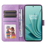 OnePlus Nord 3 5G / Ace 2V-cover i PU-læder med solsikketryk, faldsikring, pung og stativ