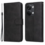 For OnePlus Nord 3 5G / Ace 2V Calf Texture Anti-scratch Phone Case Flip Wallet Stand Shell