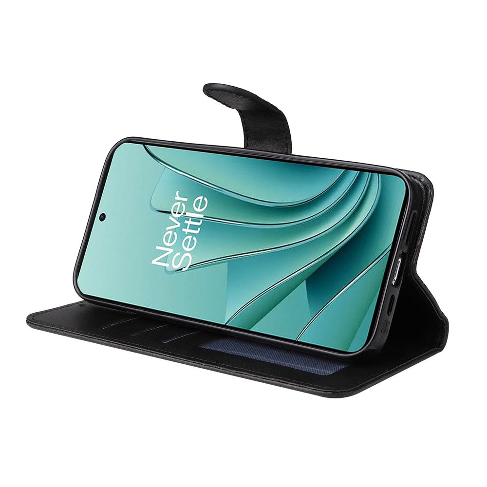 For OnePlus Nord 3 5G / Ace 2V Calf Texture Anti-scratch Phone Case Flip Wallet Stand Shell
