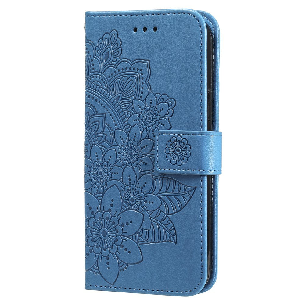 Stativfodral för OnePlus Nord 3 5G / Ace 2V Blommigt PU-läderplånboksfodral