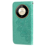 For Honor X50 5G / X9b 5G / Magic6 Lite 5G / X50 GT 5G Case Floral Pattern PU Leather Wallet Stand Phone Cover