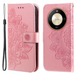 For Honor X50 5G / X9b 5G / Magic6 Lite 5G / X50 GT 5G Case Floral Pattern PU Leather Wallet Stand Phone Cover