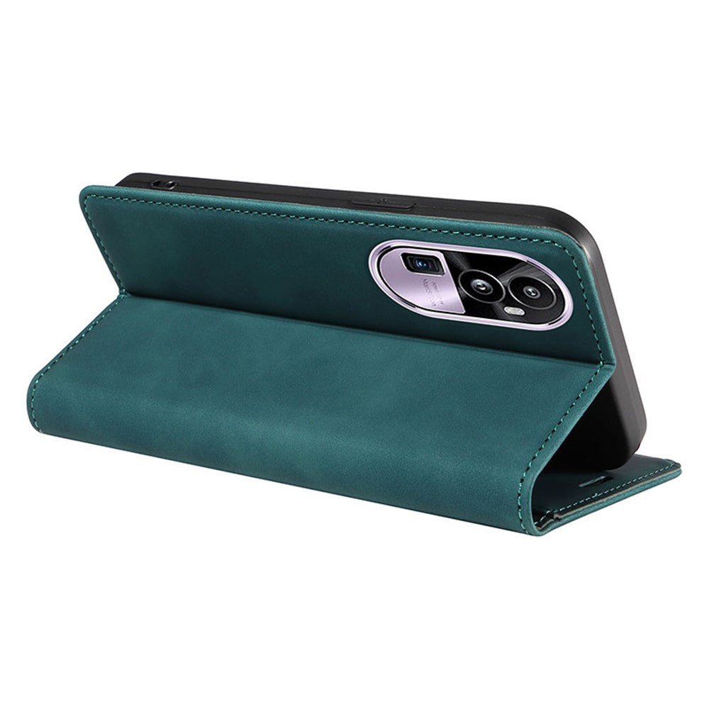 BETOPNICE 003 For Oppo Reno10 Pro+ 5G PU Leather RFID Blocking Wallet Shell Flip Stand Phone Case