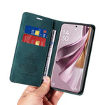 BETOPNICE 003 For Oppo Reno10 Pro+ 5G PU Leather RFID Blocking Wallet Shell Flip Stand Phone Case