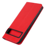 Genuine Cow Leather Cover for Google Pixel 8 Pro Crazy Horse Texture Wallet Stand Phone Case