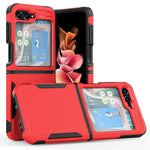 For Samsung Galaxy Z Flip5 5G Dual Layer Protection PC+TPU Cover Anti-Fall Phone Case