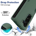 Shockproof Case for Samsung Galaxy Z Fold5 5G PC+TPU Slim Cover Anti-Drop Phone Case