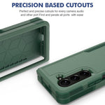 Shockproof Case for Samsung Galaxy Z Fold5 5G PC+TPU Slim Cover Anti-Drop Phone Case