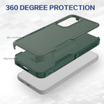 PC+TPU Phone Case for Samsung Galaxy S23 FE Protective Cover Anti-Scratch Phone Case