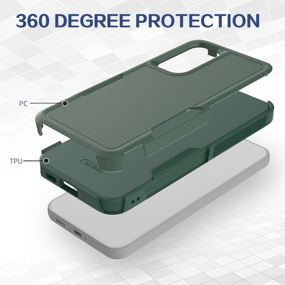 PC+TPU Phone Case for Samsung Galaxy S23 FE Protective Cover Anti-Scratch Phone Case