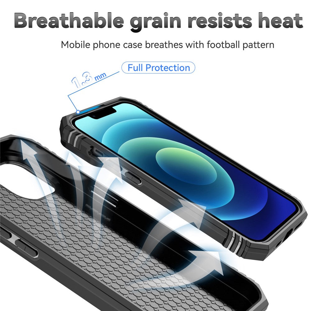 Slide Kameraskyddsskal till iPhone 15 Plus Skal Metallring Stativ PC + TPU Skal