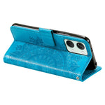 For OnePlus Nord 3 5G / Ace 2V Leather Wallet Cover Mandala Flower Imprinted Stand Case with Strap