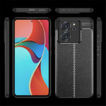 Xiaomi Redmi K60 Ultra / 13T / 13T Pro Litchi Texture TPU mobilskal Reptåligt Skyddande mobilfodral
