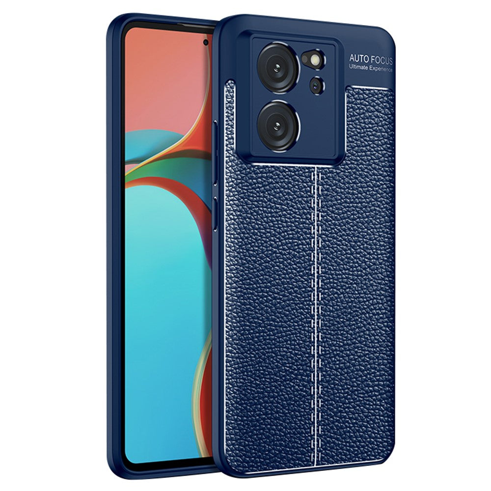 Xiaomi Redmi K60 Ultra / 13T / 13T Pro Litchi Texture TPU mobilskal Reptåligt Skyddande mobilfodral