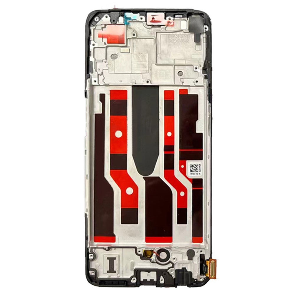 For Oppo Reno8 Lite 5G Grade C LCD Screen and Digitizer Assembly + Frame (TFT Technology) (without Logo)