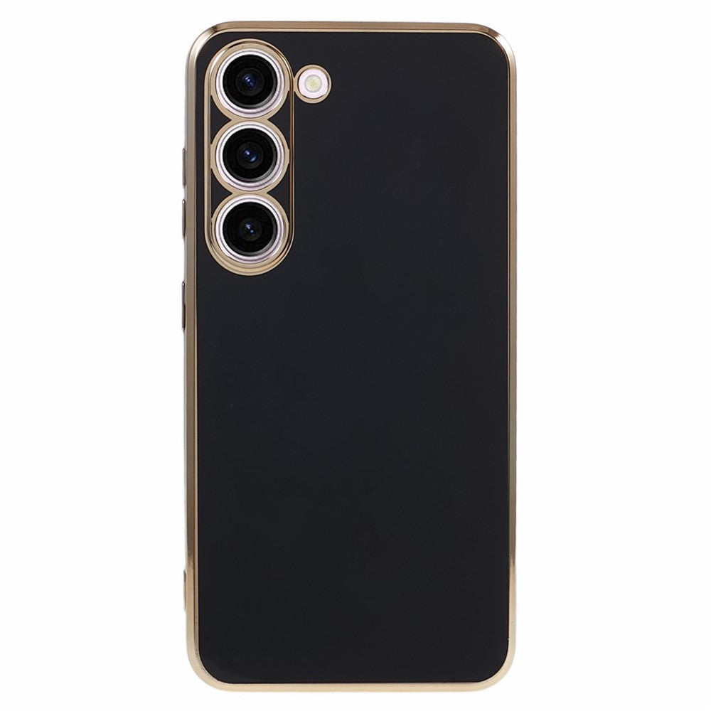 Shockproof TPU Phone Case for Samsung Galaxy S22 5G Electroplating 6D Glossy Phone Cover