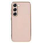Shockproof TPU Phone Case for Samsung Galaxy S22 5G Electroplating 6D Glossy Phone Cover