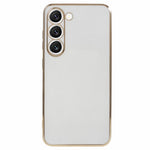 Shockproof TPU Phone Case for Samsung Galaxy S22 5G Electroplating 6D Glossy Phone Cover