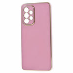 For Samsung Galaxy A33 5G Glossy Shockproof Protective Case 6D Electroplating TPU Phone Cover