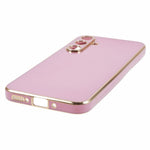 Soft TPU Case for Samsung Galaxy S23 FE , Glossy 6D Electroplating Phone Protective Back Cover
