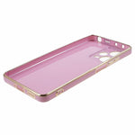 For Xiaomi Redmi Note 12 Pro 5G Glossy TPU Phone Case Camera Protection 6D Electroplating Cover
