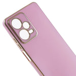 For Xiaomi Redmi Note 12 Pro 5G Glossy TPU Phone Case Camera Protection 6D Electroplating Cover