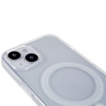 For iPhone 15 Plus Clear Magnetic Phone Case Compatible with MagSafe Acrylic + TPU Drop-proof Cover