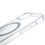 For iPhone 15 Plus Clear Magnetic Phone Case Compatible with MagSafe Acrylic + TPU Drop-proof Cover