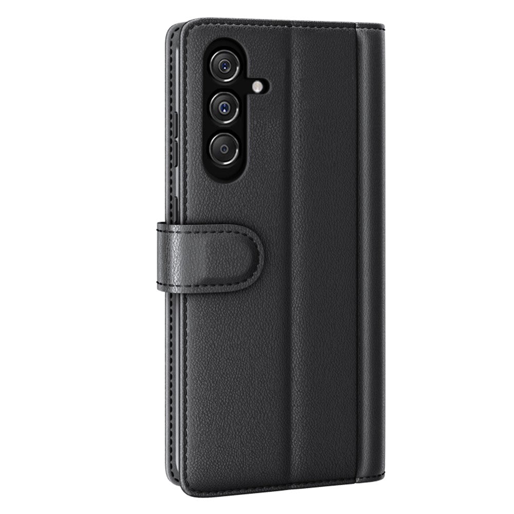 For Samsung Galaxy F34 5G / M34 5G Case Genuine Split Leather Phone Cover with Wallet Stand