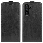 Samsung Galaxy F34 5G / M34 5G Vertikalt Flip Läderfodral Korthållare Crazy Horse Texture Cover