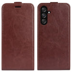 Samsung Galaxy F34 5G / M34 5G Vertikalt Flip Läderfodral Korthållare Crazy Horse Texture Cover