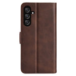 For Samsung Galaxy F34 5G / M34 5G Calf Texture Phone Case Supporting Stand Wallet Leather Phone Cover