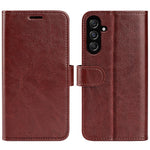 For Samsung Galaxy F34 5G / M34 5G Anti-Scratch PU Leather Cell Phone Cover Stand Crazy Horse Texture Wallet Case