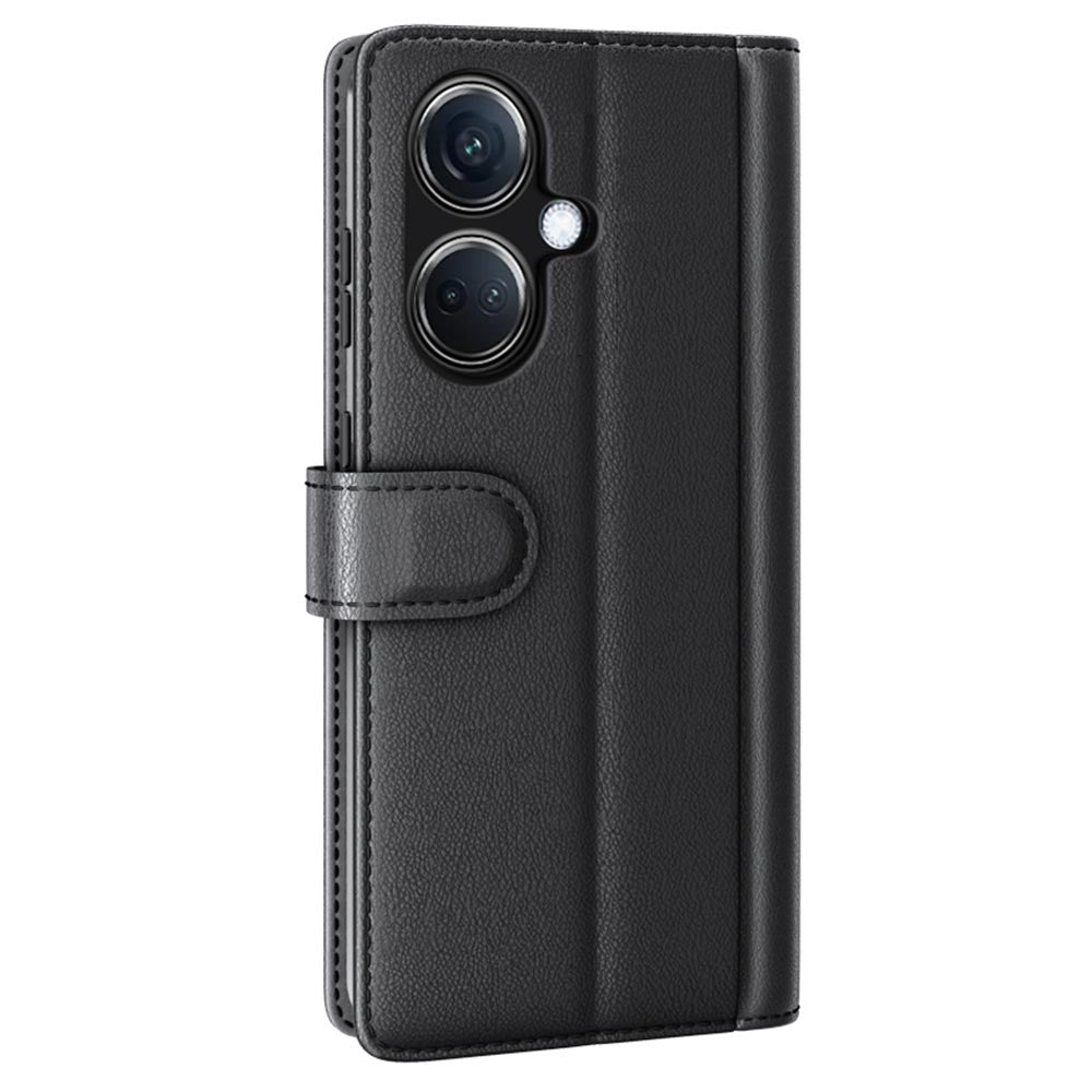 For Oppo K11 5G Case Genuine Split Leather Phone Cover with Wallet Stand