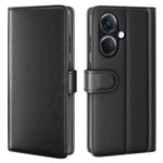 For Oppo K11 5G Case Genuine Split Leather Phone Cover with Wallet Stand