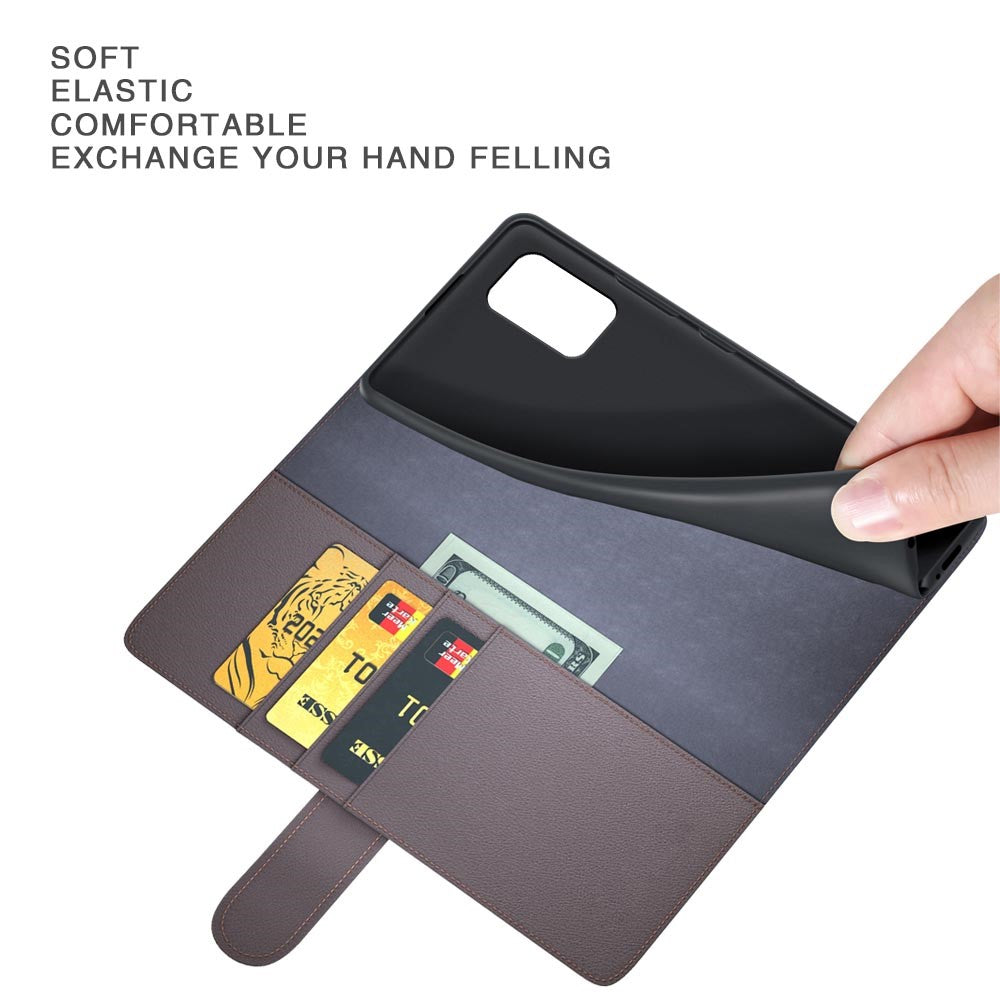 For Oppo K11 5G Case Genuine Split Leather Phone Cover with Wallet Stand