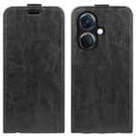 For Oppo K11 5G PU Leather Case Card Holder Crazy Horse Texture Vertical Flip Phone Cover
