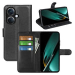 Phone Case For Oppo K11 5G Wallet Litchi Texture Shell Anti-Scratch Stand PU Leather Phone Cover