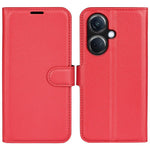 Phone Case For Oppo K11 5G Wallet Litchi Texture Shell Anti-Scratch Stand PU Leather Phone Cover