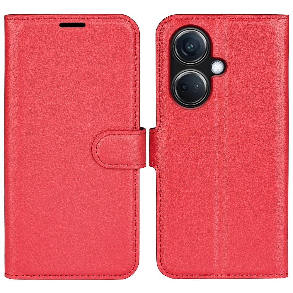 Phone Case For Oppo K11 5G Wallet Litchi Texture Shell Anti-Scratch Stand PU Leather Phone Cover