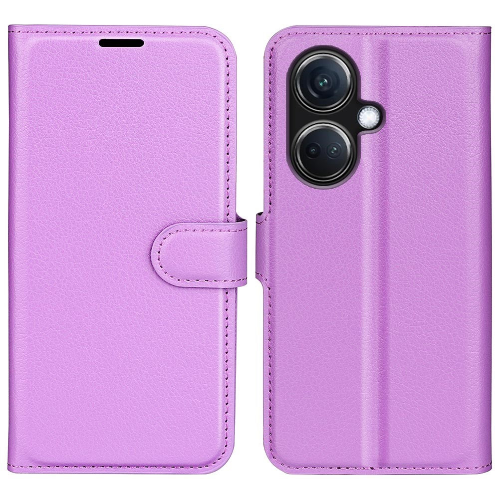 Phone Case For Oppo K11 5G Wallet Litchi Texture Shell Anti-Scratch Stand PU Leather Phone Cover